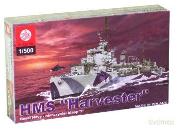 PLASTYK Okręt HMS Harvester S-040 [MODELARSTWO]