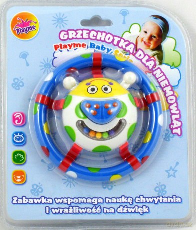 PLAYME Grzechotka kołowrotek GN-063-B506 [ZABAWKA]