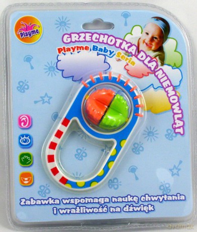 PLAYME Grzechotka buzia GN-066-B503 [ZABAWKA]