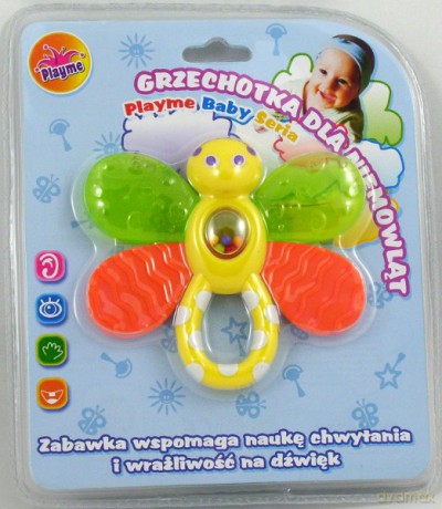 PLAYME Grzechotka ważka GN-068-B504 [ZABAWKA]