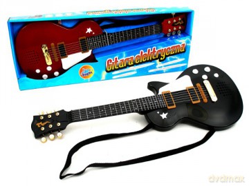 PLAYME Gitara rockowa ze strunami PO-352-PG08 [ZABAWKA]