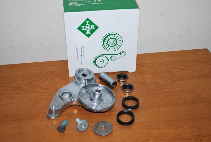 Zestaw naprawczy, ramię napinacza - pasek klinowy INA 533 0117 10 Audi Skoda VW Seat
