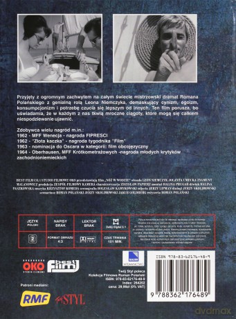 Kolekcja Filmowa Roman Polański 02: Nóż w wodzie (booklet) [DVD]