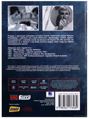 Kolekcja Filmowa Roman Polański 02: Nóż w wodzie (booklet) [DVD]
