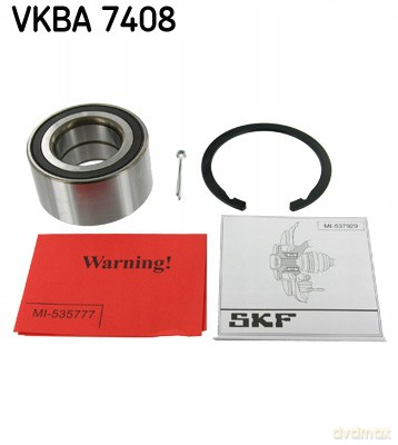 Zestaw łożysk koła SKF VKBA 7408 Peugeot Lancia Dodge Mitsubishi Jeep