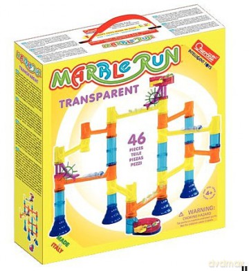 QUERCETTI MARBLE RUN TRANSPARENT 46 cz. 6546 [ZABAWKA]