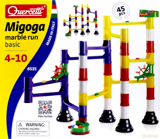 QUERCETTI Marble Run 43 szt 6535 [ZABAWKA]