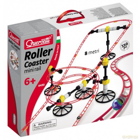 QUERCETTI Syrail Roler Coaster 150części 6430 [ZABAWKA]