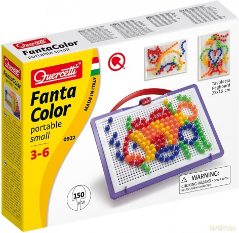 QUERCETTI FANTACOLOR MOZAIKA 10mm 150szt 922 [ZABAWKA]