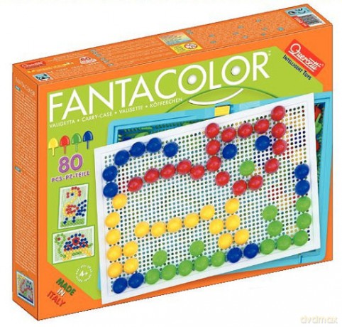 QUERCETTI FANTACOLOR MOZAIKA 80 szt 955 [ZABAWKA]