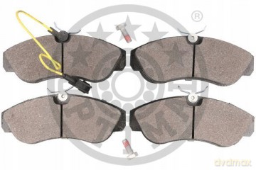 Zestaw klocków hamulcowych, hamulce tarczowe Optimal BP-10489 Peugeot Fiat Citroen