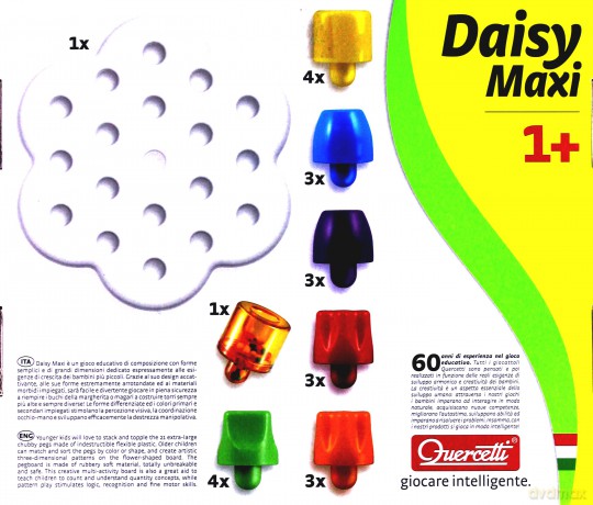 QUERCETTI GEOKID DAISY DUŻE KLOCKI 4160 [ZABAWKA]