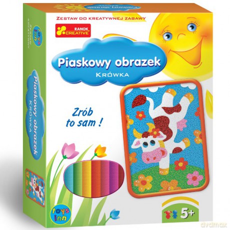 RANOK Piaskowe Obrazki Krówka 2001 [ZABAWKA]