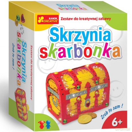 RANOK Skarbonka Kuferek Skarbów 3044 [ZABAWKA]