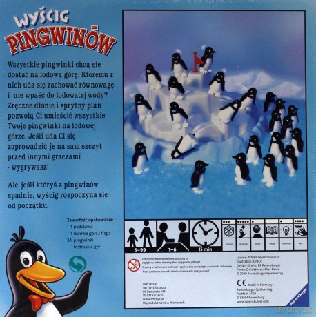 RAVENSBURGER GRA PINGWINY 219971 [ZABAWKA]