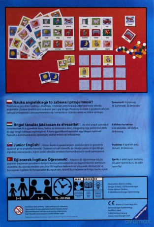 RAVENSBURGER GRA LOGO NAUKA ANGIELSKIEGO 240098 [GRA]