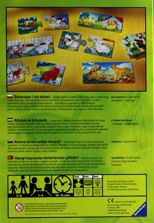 RAVENSBURGER GRA LOGO ZOO 243600 [GRA]