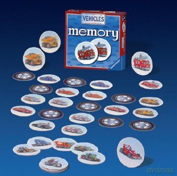 RAVENSBURGER GRA POJAZDY MEMORY 212774 [GRA]