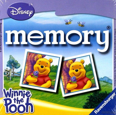 RAVENSBURGER GRA MINI MEMORY KUBUŚ PUCHATEK 221110 [GRA]