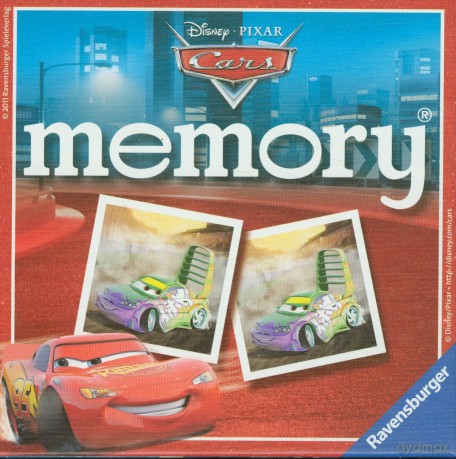 RAVENSBURGER GRA MINI MEMORY AUTA 221134 [GRA]
