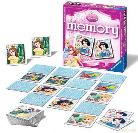 RAVENSBURGER GRA MINI MEMORY KSIĘŻNICZKI 221141 [GRA]