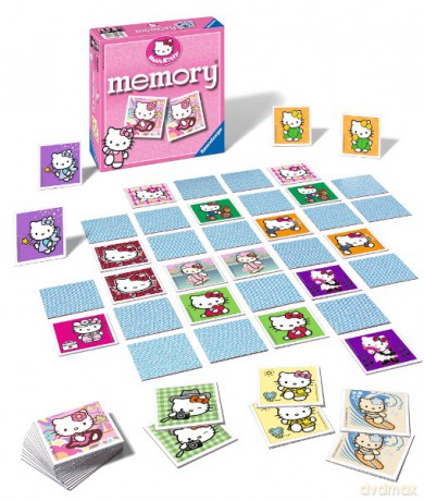 RAVENSBURGER GRA MINI MEMORY HELLO KITTY 221158 [GRA]