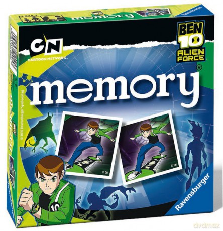 RAVENSBURGER GRA MINI MEMORY BEN10 221172 [GRA]