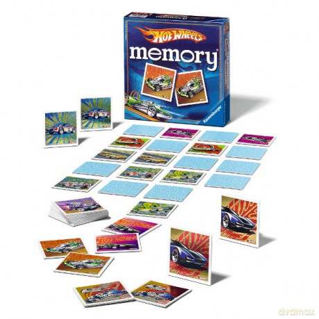 RAVENSBURGER GRA MINI MEMORY HOT WHEELS 221189 [GRA]