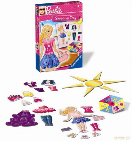 RAVENSBURGER Gra Barbie idzie na zakupy new11 221400 [GRA]