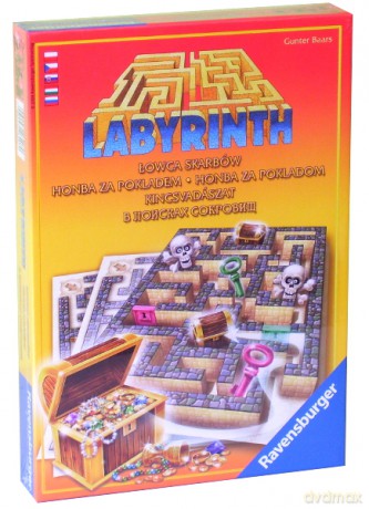 RAVENSBURGER GRA LABIRYNT POLOWANIE NA SKARBY 264070 [GRA]