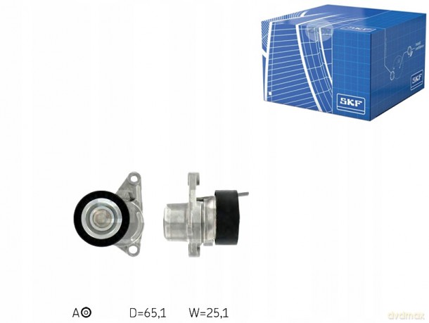 SKF VKM 33074 Rolka napinacza, pasek klinowy wielorowkowy Peugeot Citroen