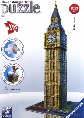 RAVENSBURGER 216 el. 3D Big Ben 125548 [PUZZLE]
