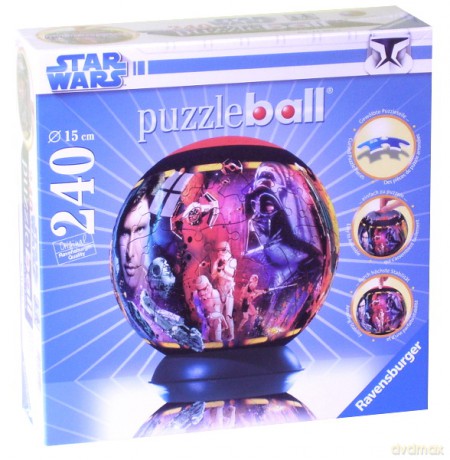 RAVENSBURGER 240 El. KUL. GWIEZDNE WOJNY 115013 [PUZZLE]