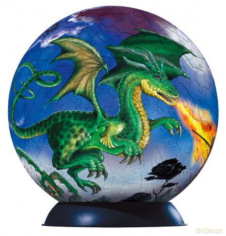 RAVENSBURGER 240 El. KUL. ŚWIAT SMOKA 115075 [PUZZLE]