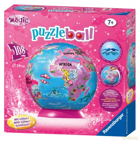 RAVENSBURGER 108 El. KULISTE DISNEY WRÓŻKI 116102 [PUZZLE]