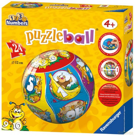 RAVENSBURGER 24 El. KULISTE CYFERKI 114726 [PUZZLE]
