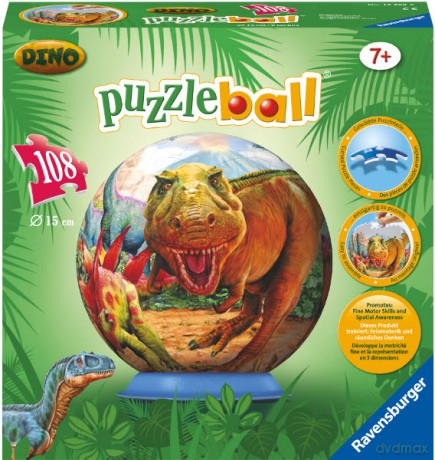RAVENSBURGER 108 El. Dinozaury 122066 [PUZZLE]