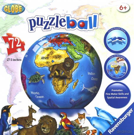 RAVENSBURGER 72 el. Globus 121267 [PUZZLE]