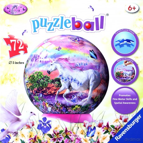 RAVENSBURGER 72 el. Jednorożec 121298 [PUZZLE]