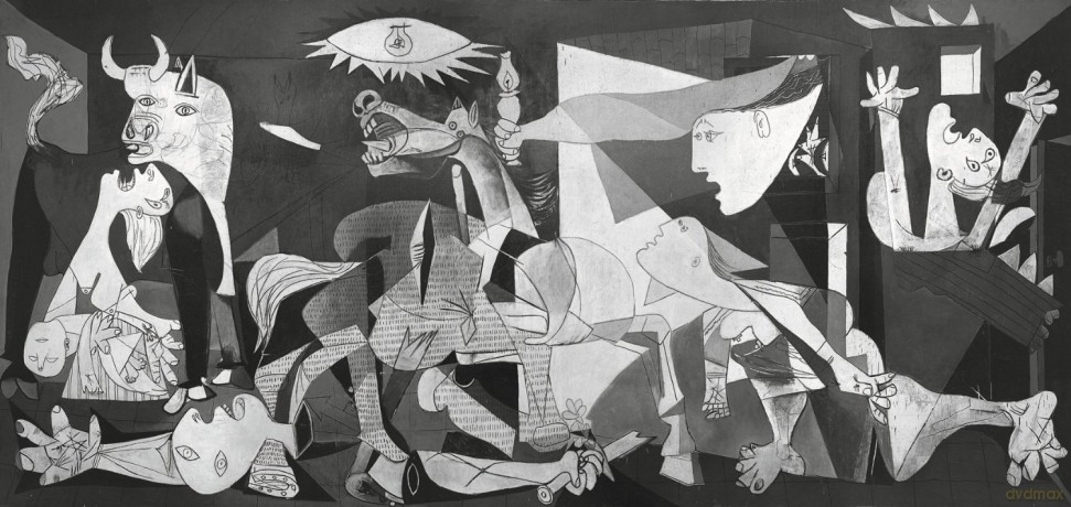 RAVENSBURGER 2000 el. Picasso Guernica 166909 [PUZZLE]