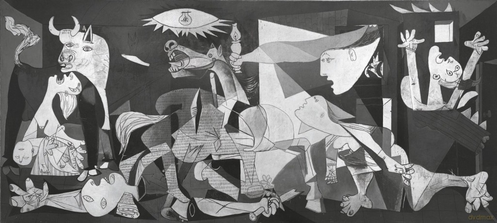 RAVENSBURGER 2000 el. Picasso Guernica 166909 [PUZZLE]
