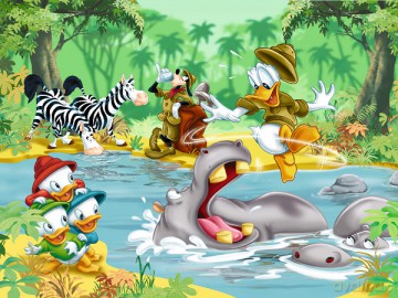 RAVENSBURGER 300 El. Kaczor Donald na Safari 131266 [PUZZLE]