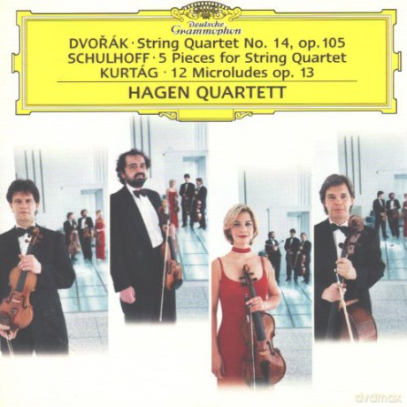 Hagen Quartet: Dvorak Kurtag Schulhoff [CD]