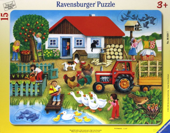 RAVENSBURGER 15 el. Gospodarstwo Domowe [PUZZLE]