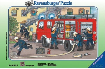 RAVENSBURGER 15 El. STRAŻ POŻARNA 63215 [PUZZLE]