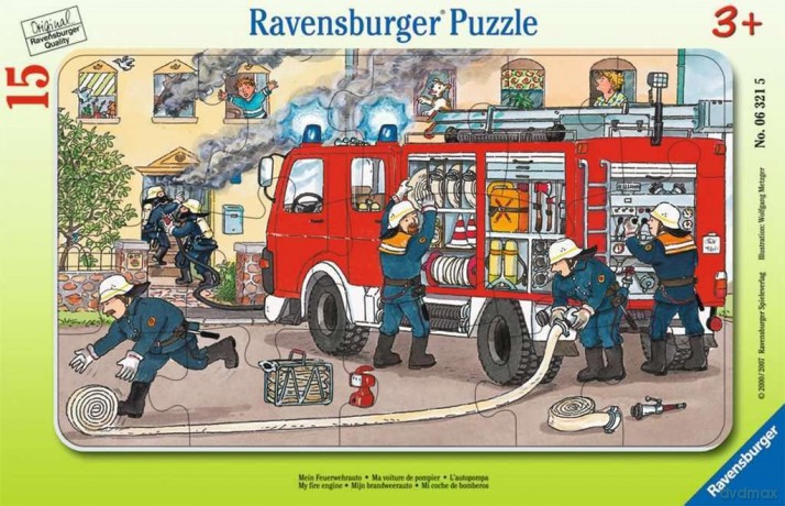RAVENSBURGER 15 El. STRAŻ POŻARNA 63215 [PUZZLE]