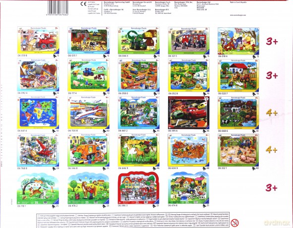 RAVENSBURGER 37 el. Auto Przyjaciele [PUZZLE]