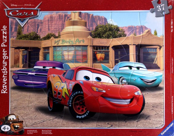 RAVENSBURGER 37 el. Auto Przyjaciele [PUZZLE]