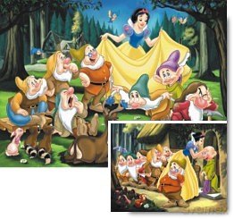 RAVENSBURGER 2X20 El. KRÓLEWNA ŚNIEŻKA 90365 [PUZZLE]