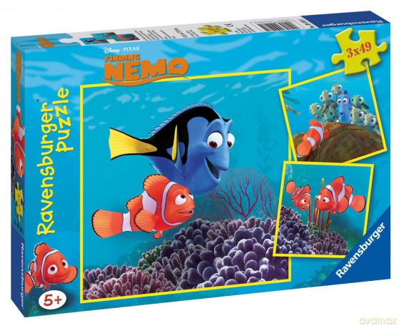 RAVENSBURGER 3X49 El. ŚWIAT NEMO 92031 [PUZZLE]